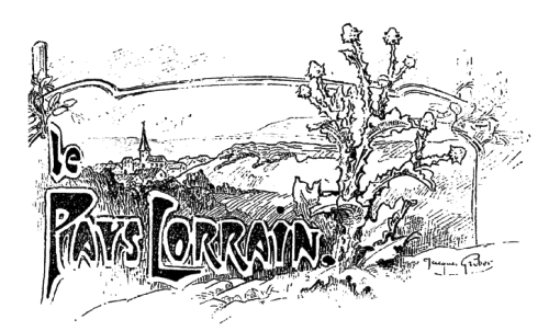 Le tout premier numro du Pays Lorrain